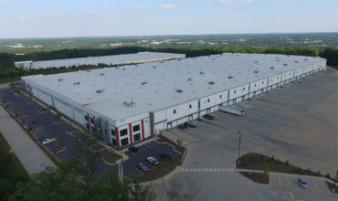 Aerial view of ABW Austell warehouse